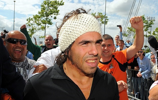 10 năm Tevez ghi bàn thắng đầu tiên cho Man City - Bóng Đá