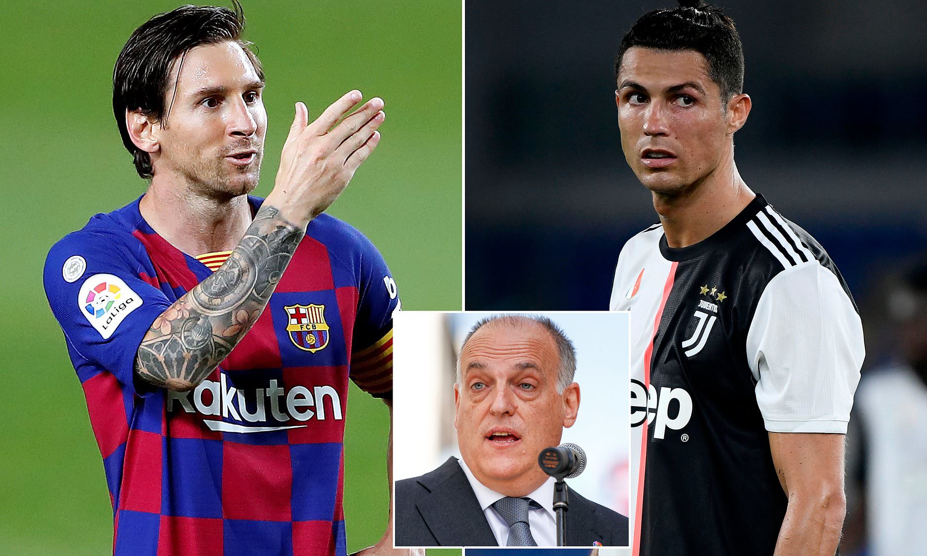 Cristiano Ronaldo Hasn't Improved Serie A Much, Says LaLiga President Javier Tebas - Bóng Đá