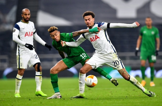 Dele Alli có buổi "tập dượt" hoàn hảo để lấy lại cảm giác chơi bóng và sự tự tin.