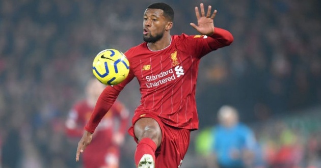 Wijnaldum vẫn là "động cơ" bền bỉ nhất ở hàng tiền vệ của Liverpool trong suốt quãng thời gian qua.