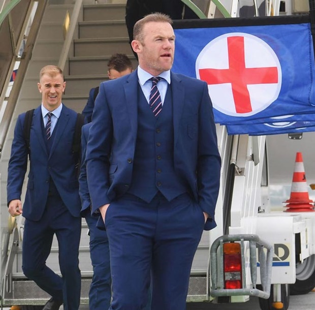 Wayne Rooney là niềm hy vọng số 1 của tuyển Anh. Ảnh: Internet.