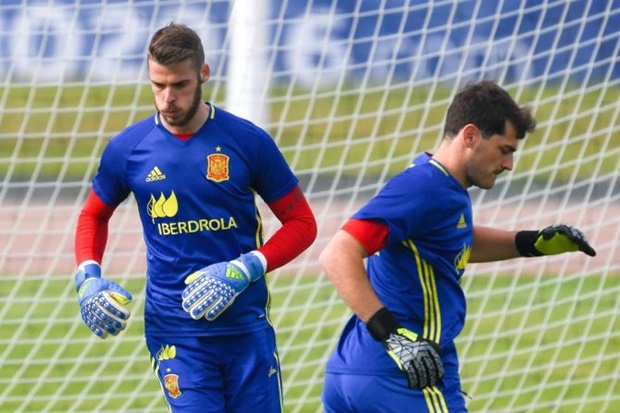 De Gea đã chiếm vị trí của Casillas. Ảnh: Internet.