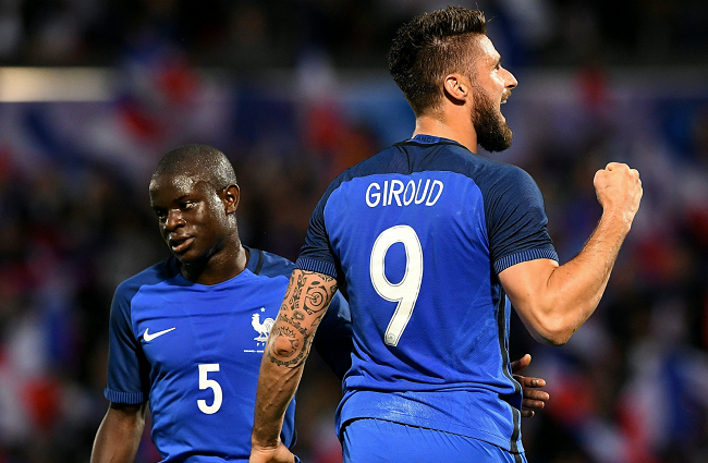 Giroud dự bị. Ảnh: Internet.