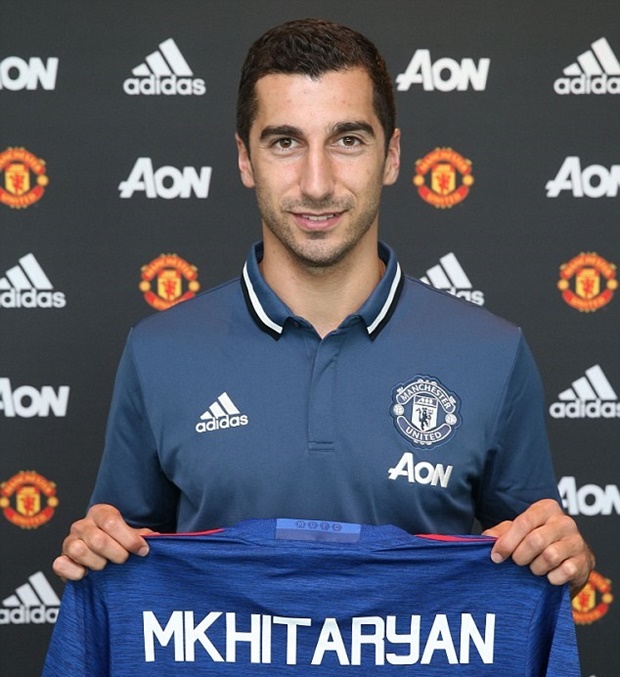 Sau Bailly và Ibrahimovic, M.U vừa hoàn tất bản hợp đồng thứ ba là Mkhitaryan. Ảnh: Internet.