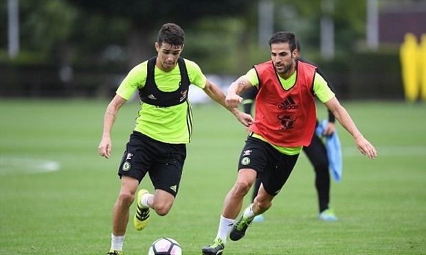 Cesc Fabregas đang nỗ lực tìm lại vị trí của mình dưới thời HLV Conte.