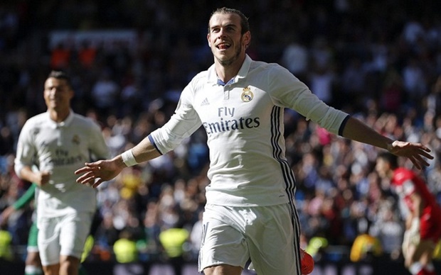 Bale ngày càng chứng tỏ được vai trò đầu tàu ở Real. Ảnh: Internet.