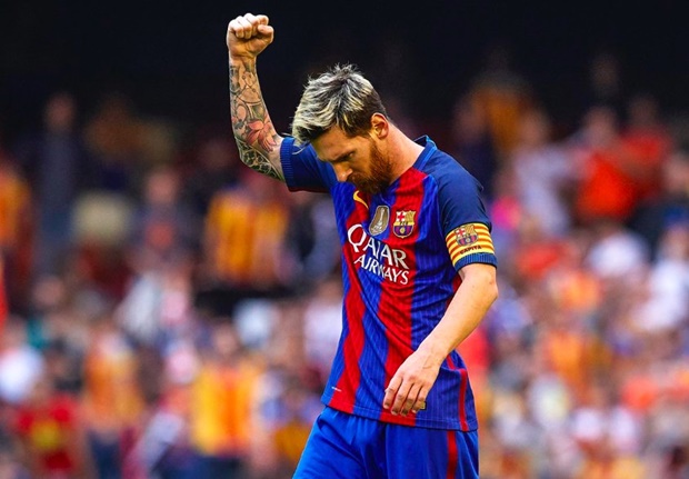 Messi giúp Barca tiếp tục bám đuổi Real. Ảnh: Internet.