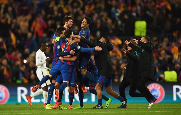 5 màn lội ngược dòng vĩ đại nhất Champions League: Đỉnh cao Barca & Man Utd - Bóng Đá