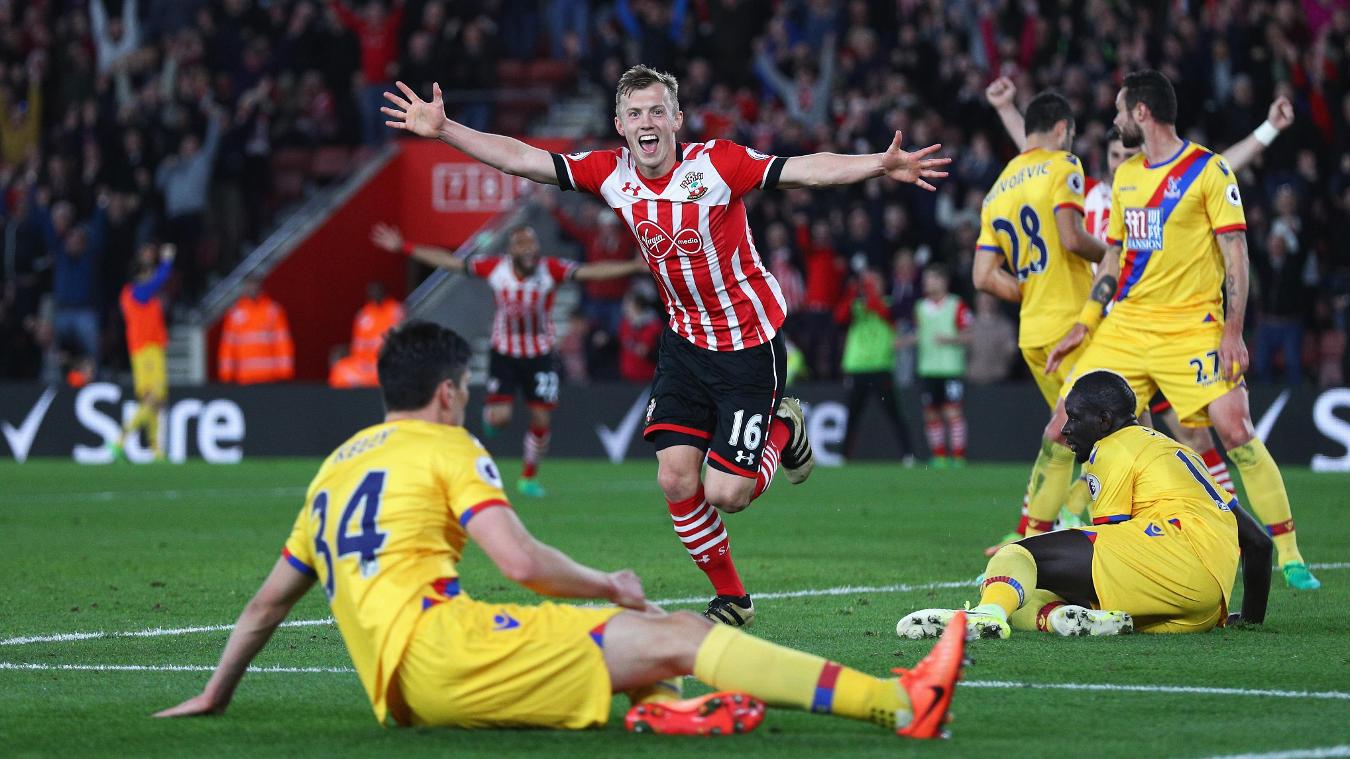 Southampton 3-1 Crystal Palace: James Ward-Prowse đã có được 4 bàn thắng cho mình ở Ngoại hạng Anh mùa giải này, nhiều hơn tổng cộng 4 mùa giải trước cộng lại (3).