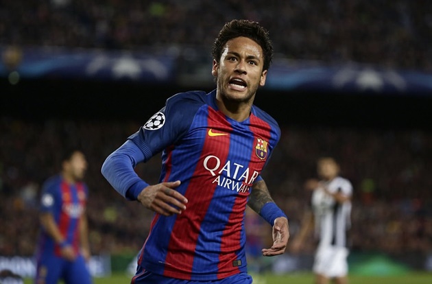 Gặp Juventus lượt về,  Neymar nhập cuộc khá sung sức với hy vọng sẽ tạo nên cuộc lật đổ như trước PSG.