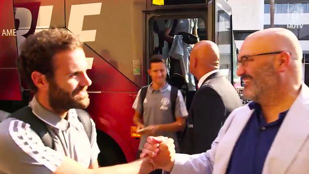 Juan Mata rất hào hứng với chuyến đi lần này.