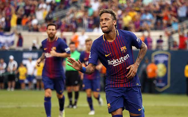 Trước đó, Neymar đã tỏa sáng rực rỡ trong chiến thắng của Barcelona trước Juventus ở trận giao hữu đầu mùa trên đất Mỹ.