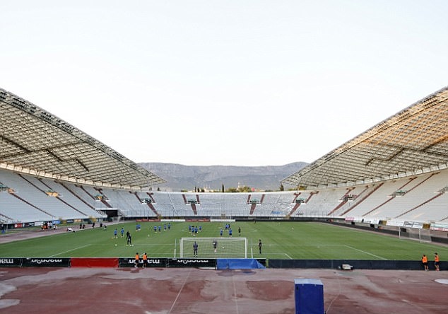 Sân nhà của CLB Hajduk Split ở Croatia.