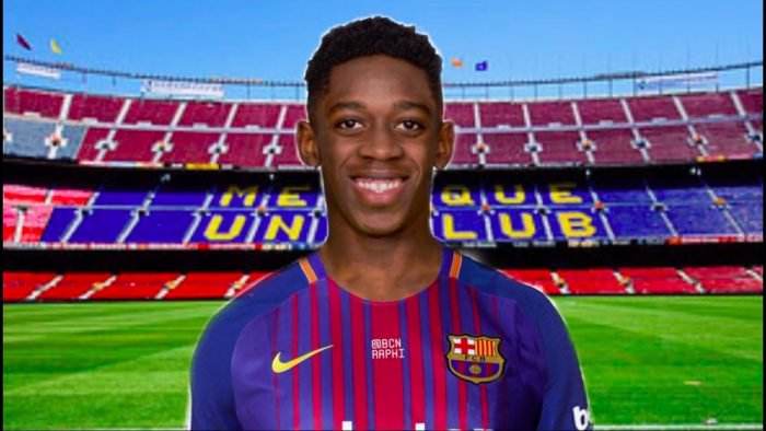 2. Ousmane Dembele - 150 triệu euro (Từ Dortmund sang Barcelona, 2017): Tài năng của Dembele là không phải bàn cãi. Mới 20 tuổi, Dembele được đánh giá là một trong những ngôi sao trẻ sáng giá trên bầu trời châu lục. Sang Barcelona là một bước tiến lớn trong sự nghiệp của Dembele.