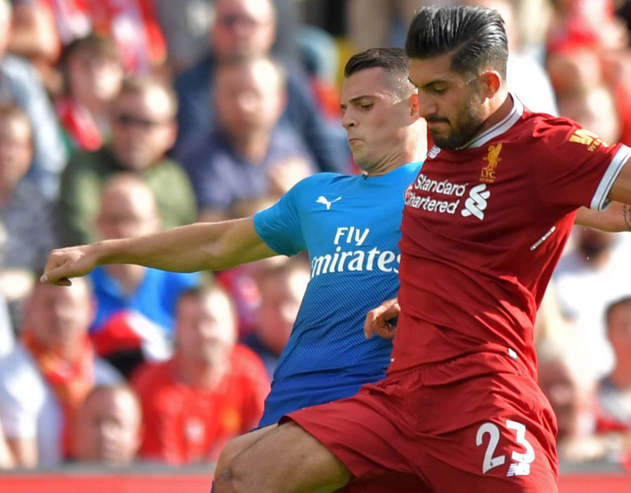 Tiền vệ Granit Xhaka - 3 điểm.