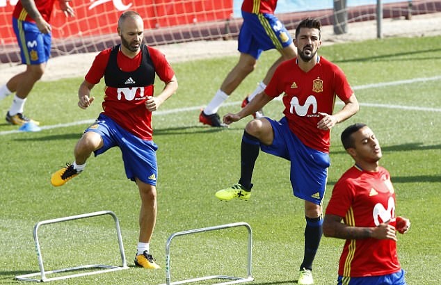 Villa rất quyết tâm ghi dấu ấn trong các trận đấu thuộc vòng loại World Cup 2018.