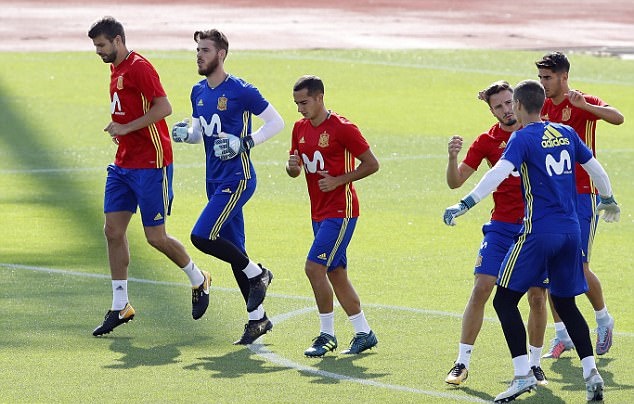 De Gea và các đồng đội đang quyết tâm đả bại Italia và Liechtenstein.