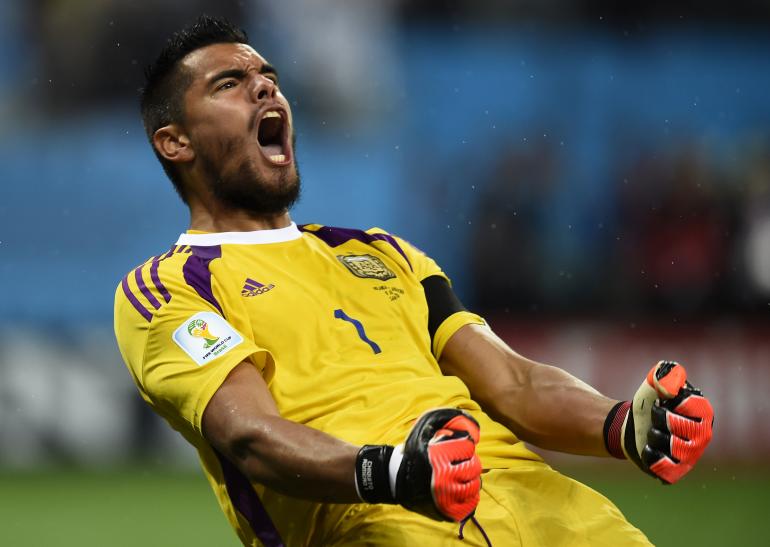 SERGIO ROMERO - Tuyển Argentina.