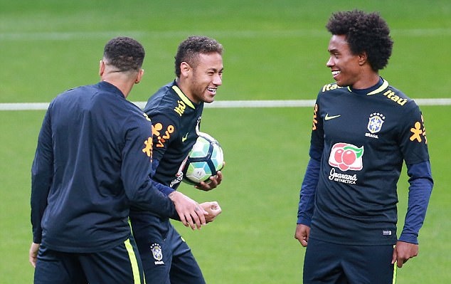 Neymar sẽ gánh vác trọng trách dẫn dắt lối chơi cho Brazil.