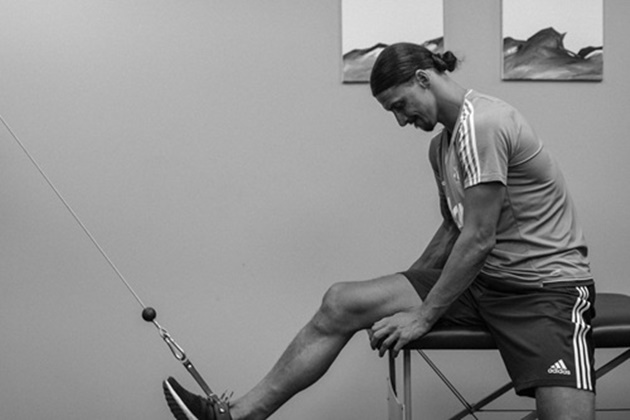 Cùng với Man United, Ibra vô địch Siêu cúp Anh, League Cup và Champions League.