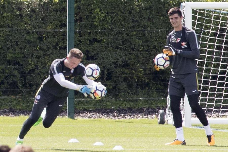 Chelsea chuẩn bị cho trận đấu thuộc vòng 4 Premier League.