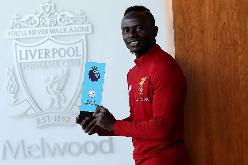 Mane xuất sắc nhất tháng 8.