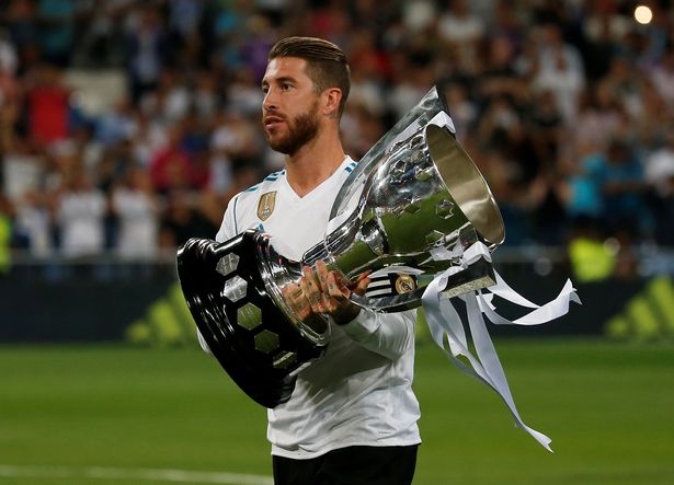 7. Sergio Ramos (Real Madrid) Overall: 90
