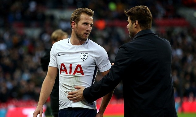 Harry Kane không thể ra sân ở trận đại chiến Man United.