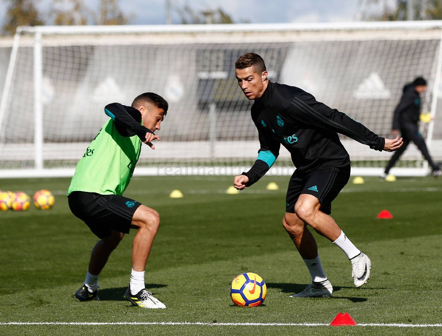 Các cầu thủ Real Madrid vừa có buổi tập thứ 2 của tuần này.