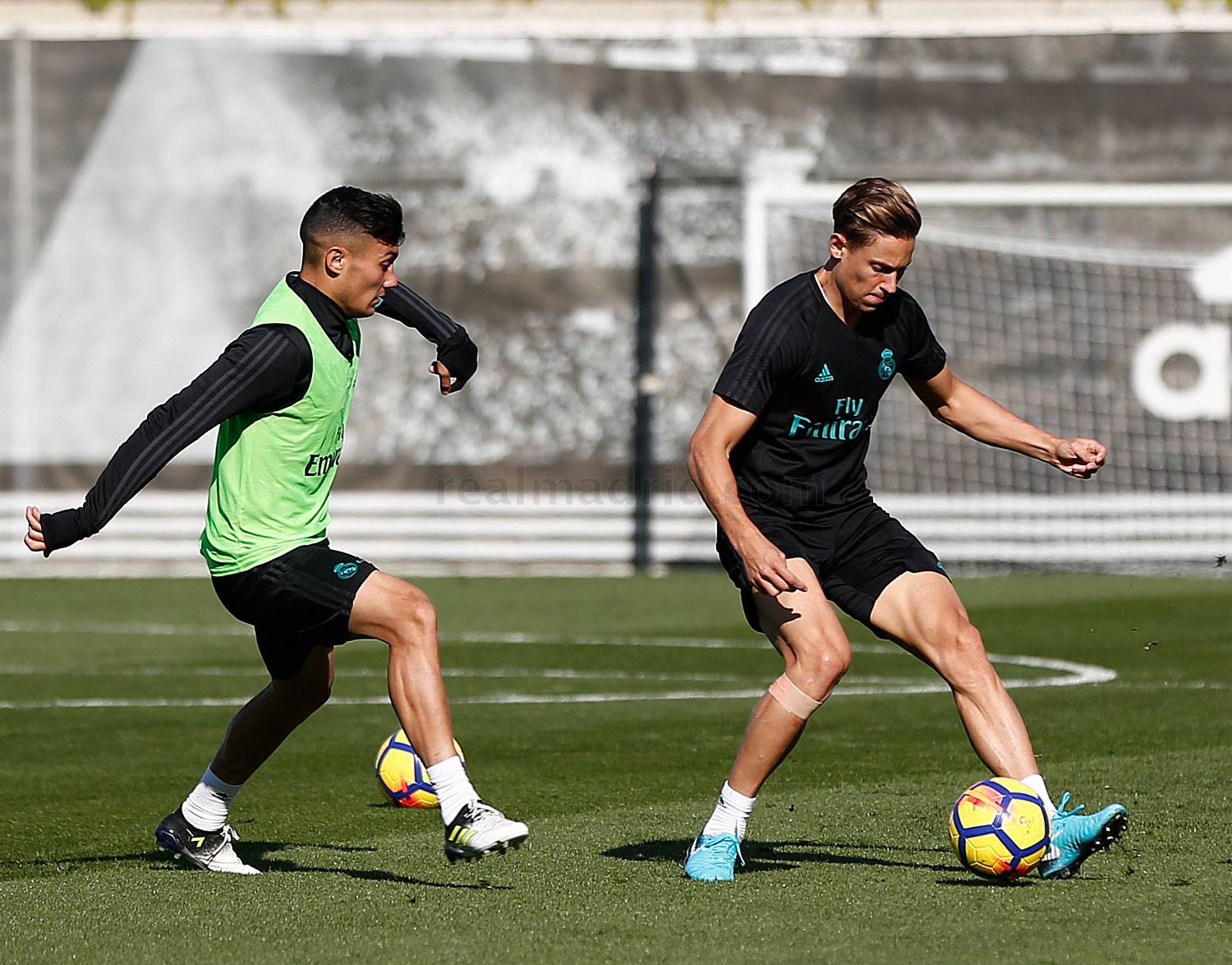 Buổi tập này chủ yếu dành cho những cầu thủ trẻ...