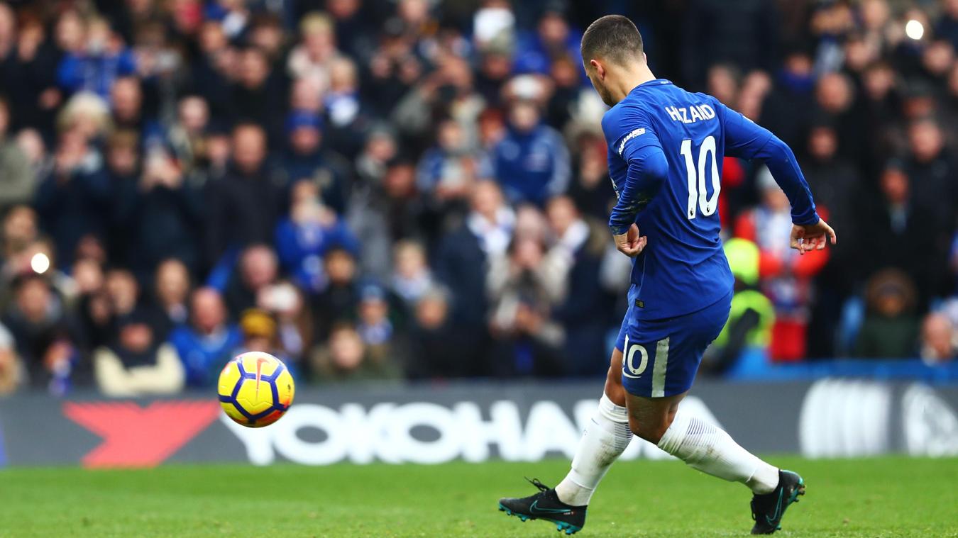 Chelsea 3-1 Newcastle United: Antonio Conte giành chiến thắng tất cả 17 trận đấu ông dẫn dắt Chelsea mà Eden Hazard ghi bàn.