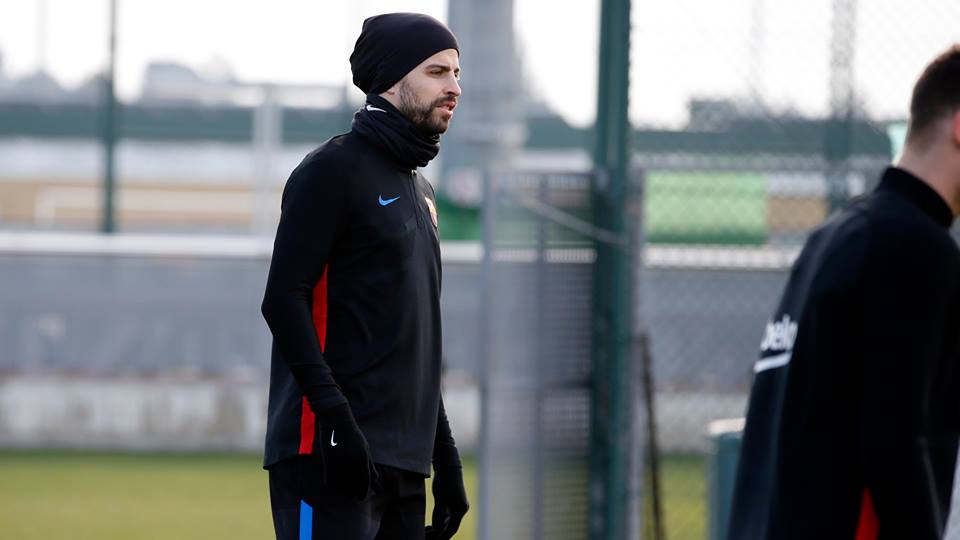 Nhiều khả năng Pique sẽ có nhiệm vụ kèm chặt Ronaldo.