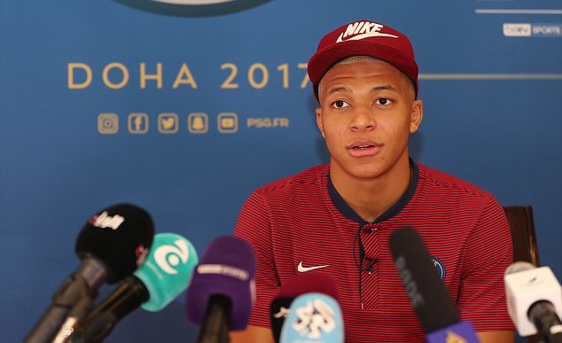 Mbappe đang rất nóng lòng trở lại thi đấu.
