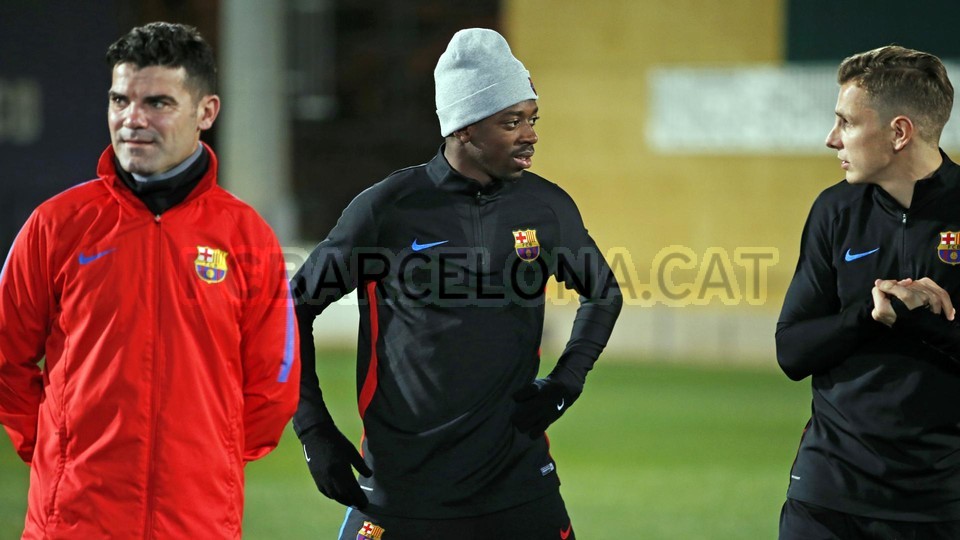 Chân sút trẻ Ousmane Dembele đang khao khát trở lại sau chấn thương.