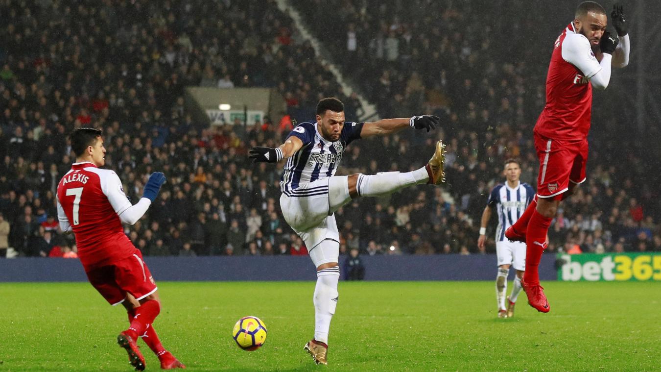 West Bromwich Albion 1-1 Arsenal: Pháo thủ không thể giành được 3 điểm trước West Brom trong ngày HLV Wenger lập kỷ lục trở thành HLV có số trận ở Premier League nhiều nhất lịch sử.