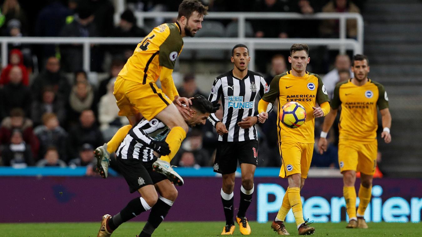 Newcastle United 0-0 Brighton & Hove Albion: Newcastle rất muốn đánh bại Brighton nhưng không thể.