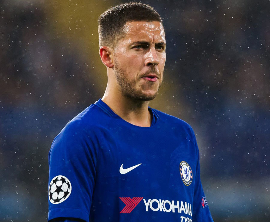 Hộ công Eden Hazard.