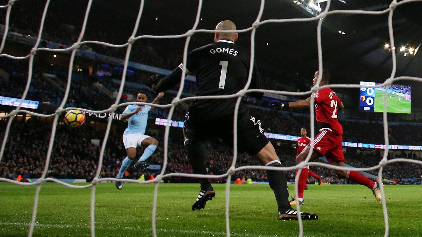 Manchester City 3-1 Watford: Bàn thắng ở giây thứ 38 của Raheem Sterling vào lưới Watford là bàn thắng nhanh thứ 3 trong lịch sử Man City thi đấu ở Premier League, đứng sau Jesus Navas (13 giây) và Geovanni (29 giây).