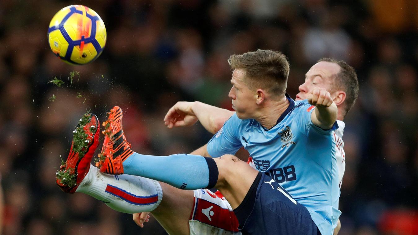 Stoke City 0-1 Newcastle United: Stoke City đang trên đà lao dốc sau thất bại trước Newcastle.