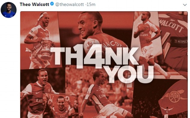 Theo Walcott rạng rỡ ra mắt Everton - Bóng Đá