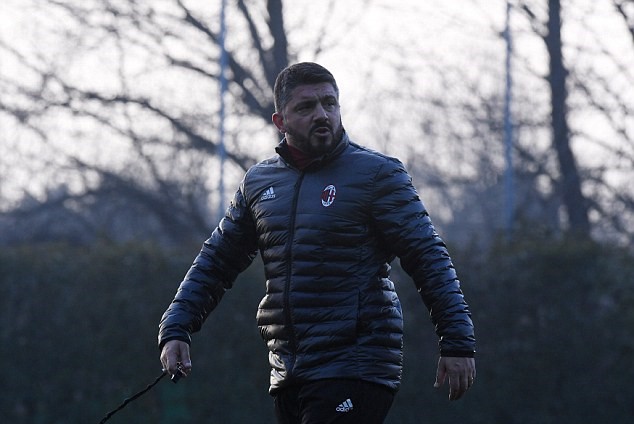 Gattuso dạy học trò dứt điểm, AC Milan chờ phá lưới Arsenal - Bóng Đá