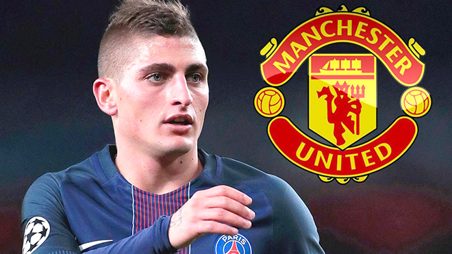 Man Utd nhắm Verratti.