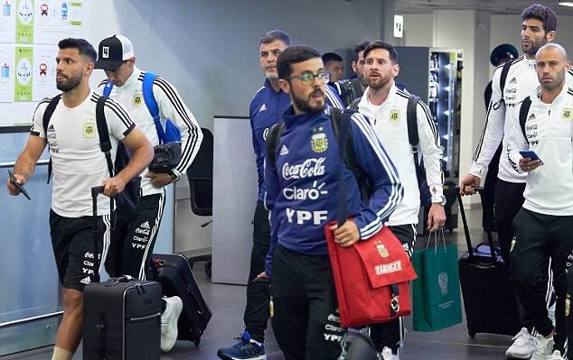 Messi và tuyển Argentina đã có mặt trên đất Nga - Bóng Đá