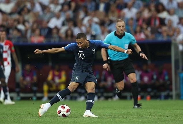 Kylian Mbappe đoạt giải Cầu thủ trẻ hay nhất World Cup 2018 - Bóng Đá