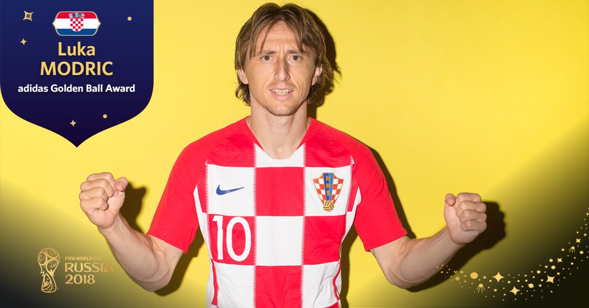 Luka Modric CHÍNH THỨC đoạt QBV World Cup 2018 - Bóng Đá