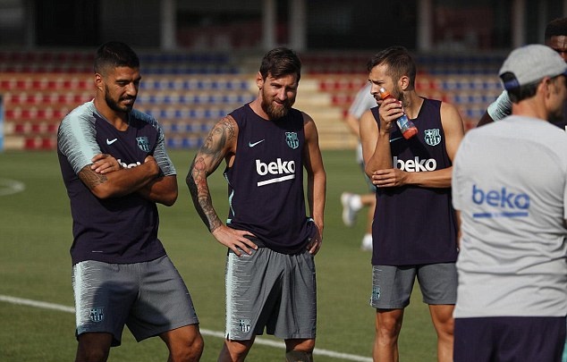 Ảnh tập Barcelona - Bóng Đá