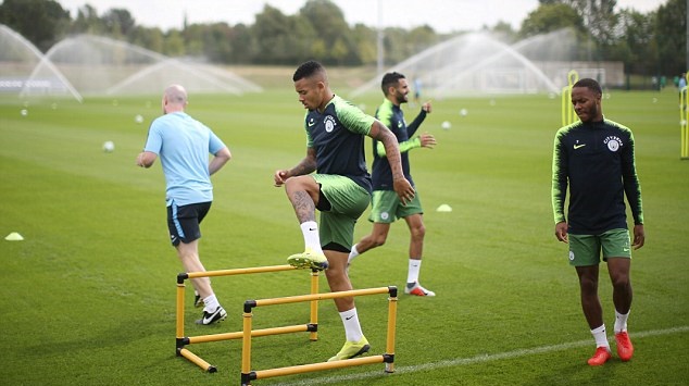 Ảnh Man City tập luyện - Bóng Đá