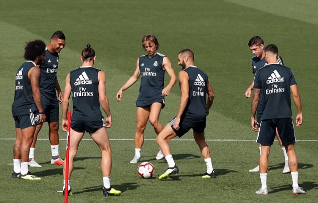 Ảnh tập Real Madrid - Bóng Đá