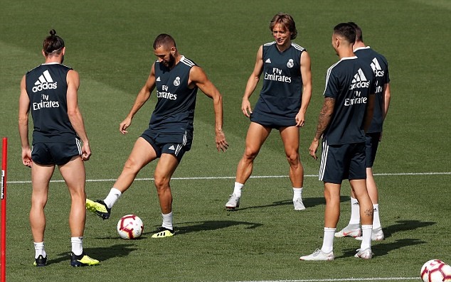 Ảnh tập Real Madrid - Bóng Đá