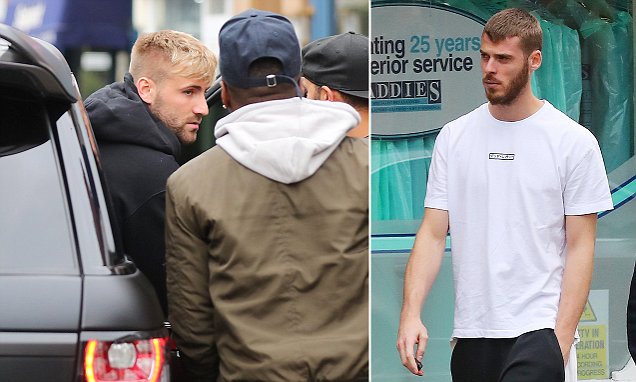 Shaw De Gea dạo phố - Bóng Đá